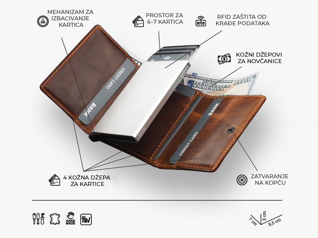 Pularys Bosto – Vintage Saddle koža