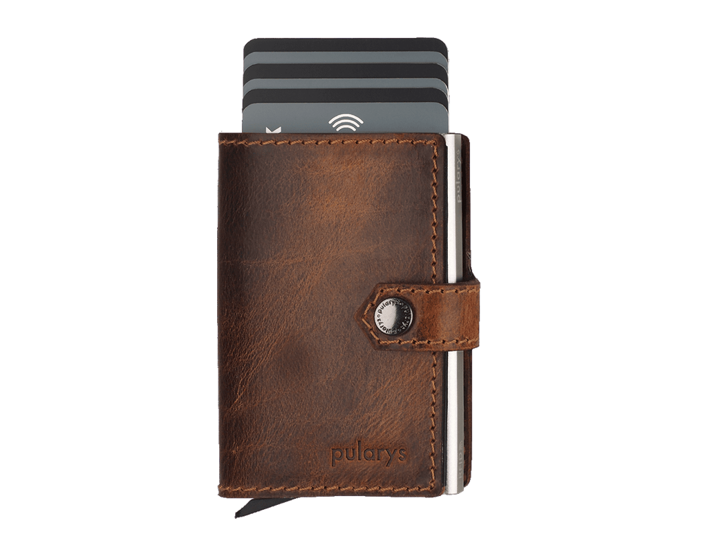 Pularys Easy Wallet - Vintage Saddle koža