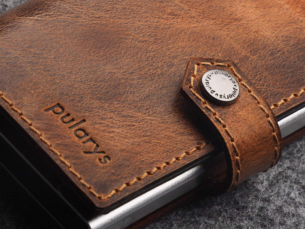 Pularys Easy Wallet - Vintage Saddle koža