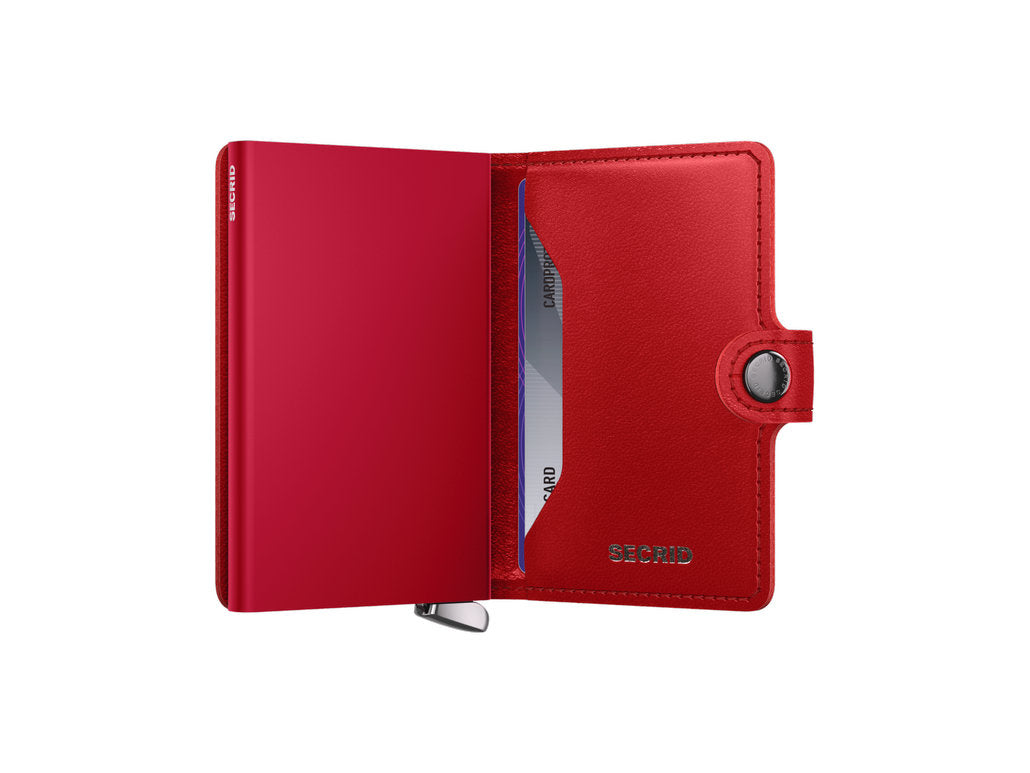 Unutrašnjost Secrid Emboss Diamond Miniwallet novčanika s RFID Cardprotectorom i prostorom za kartice