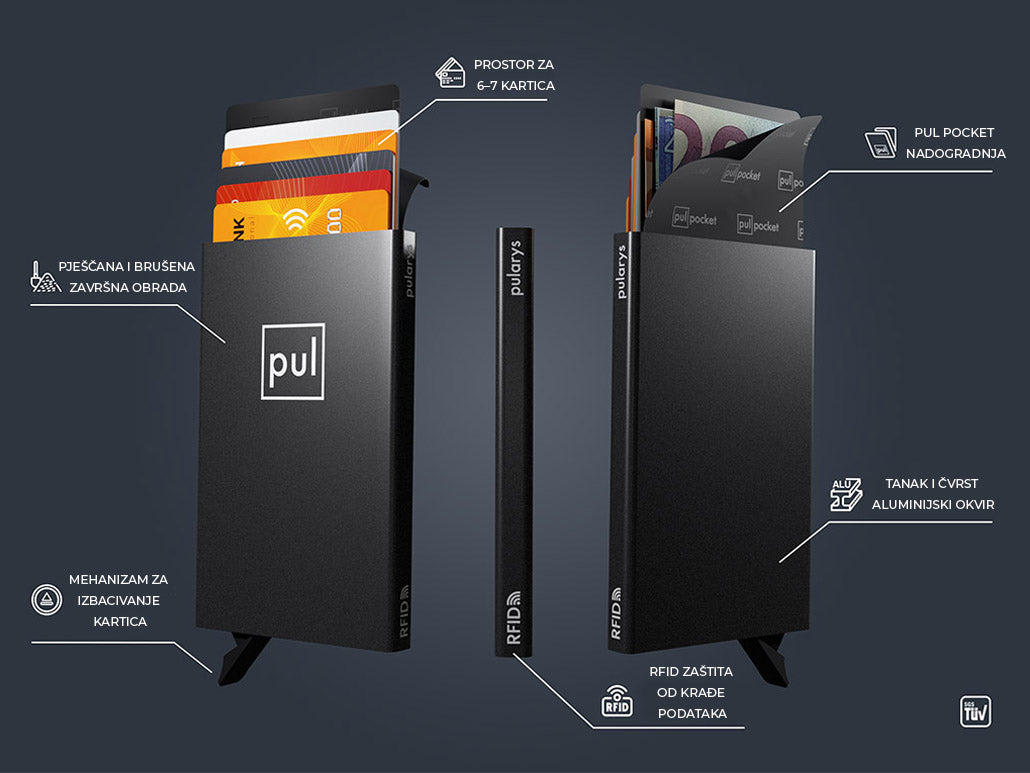 Pularys Zen - Pjeskareni aluminij
